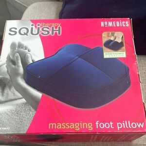 Homedics Blue Massaging Foot Pillow